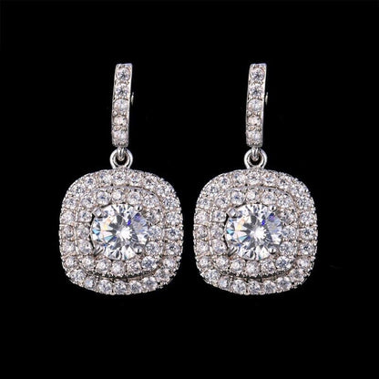 Crystal Earrings – Sparkling Dangle Earrings for Party & Everyday Wear