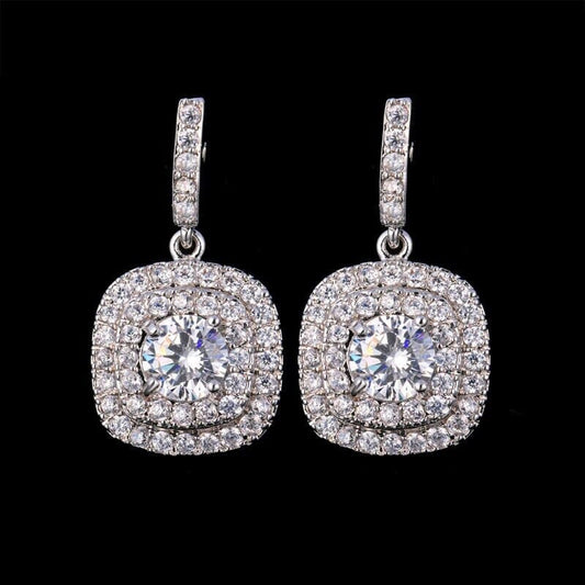 Crystal Earrings – Sparkling Dangle Earrings for Party & Everyday Wear